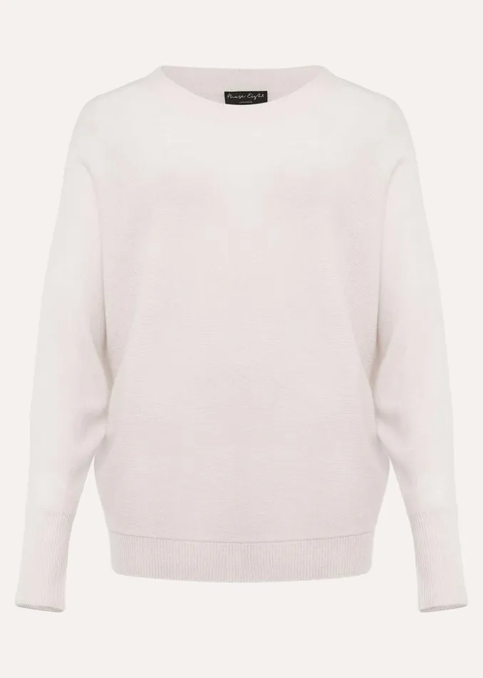 Phase Eight Knitwear Beatrice Cashmere Jumper Pale Pink 8211 Women