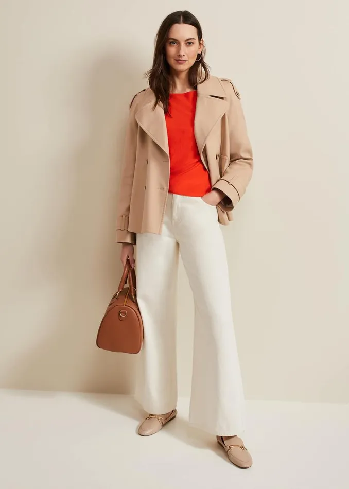 Phase Eight Knitwear Cristine Knit Jumper Coral 8211 Women