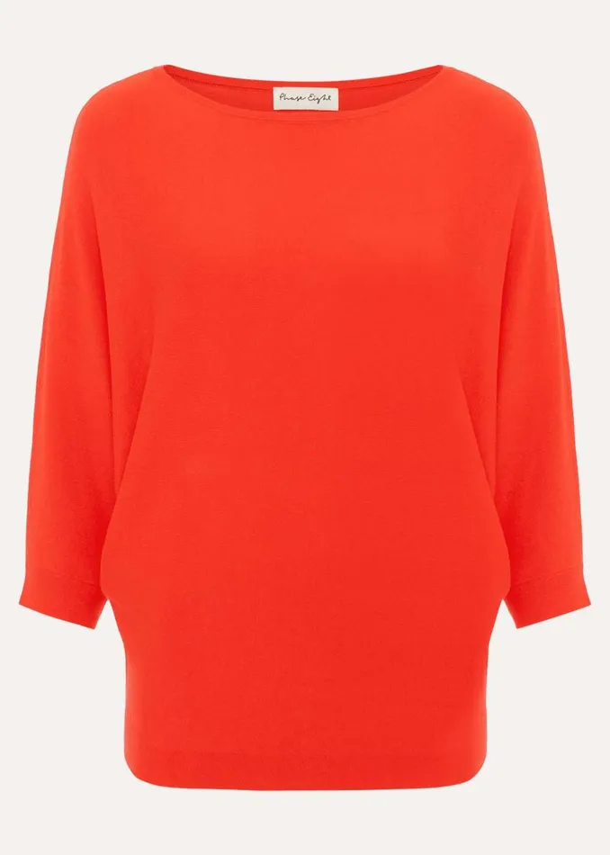 Phase Eight Knitwear Cristine Knit Jumper Coral 8211 Women