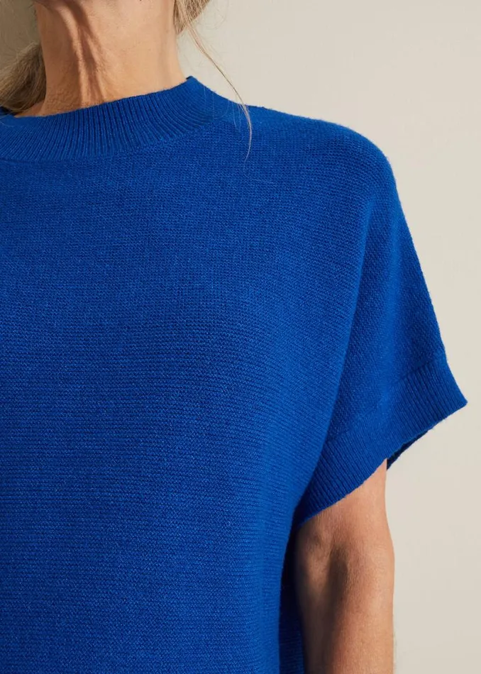 Phase Eight Knitwear Grace Sleeveless Tabard Top Cobalt 8211 Women