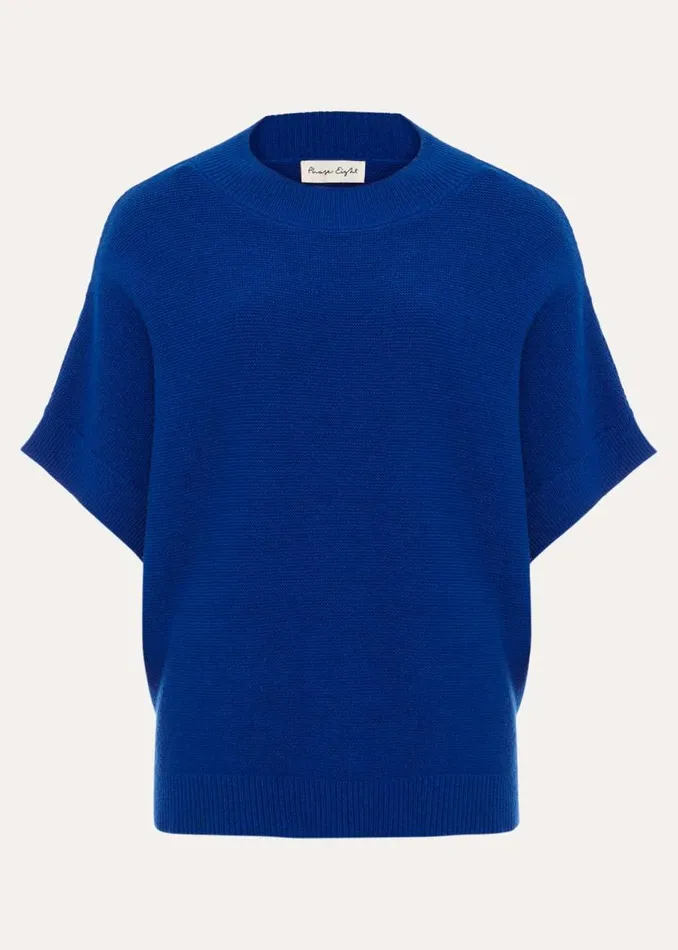 Phase Eight Knitwear Grace Sleeveless Tabard Top Cobalt 8211 Women
