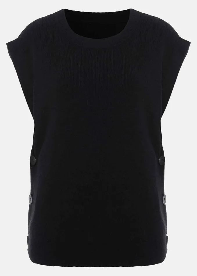 Phase Eight Knitwear Liv Knitted Tabbard Black 8211 Women