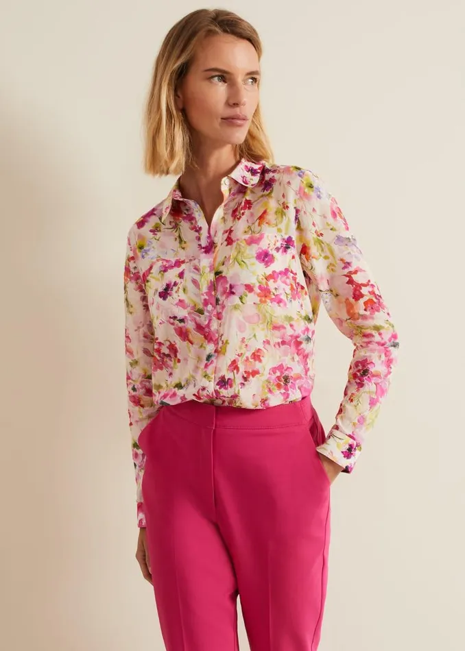 Phase Eight Shirts and Blouses Maddelena Floral Print Shirt Multicoloured 8211 Women Phase Eight Shirts and Blouses Maddelena Floral Print Shirt Multicoloured 8211 Women