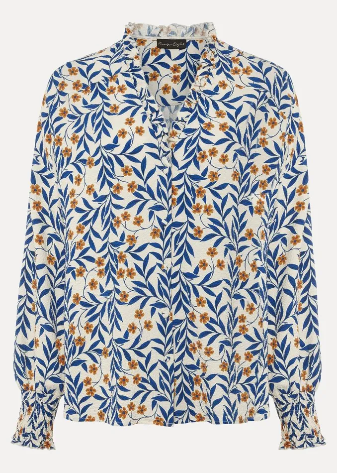 Phase Eight Shirts and Blouses Poppy Floral Blouse Creammulti 8211 Women