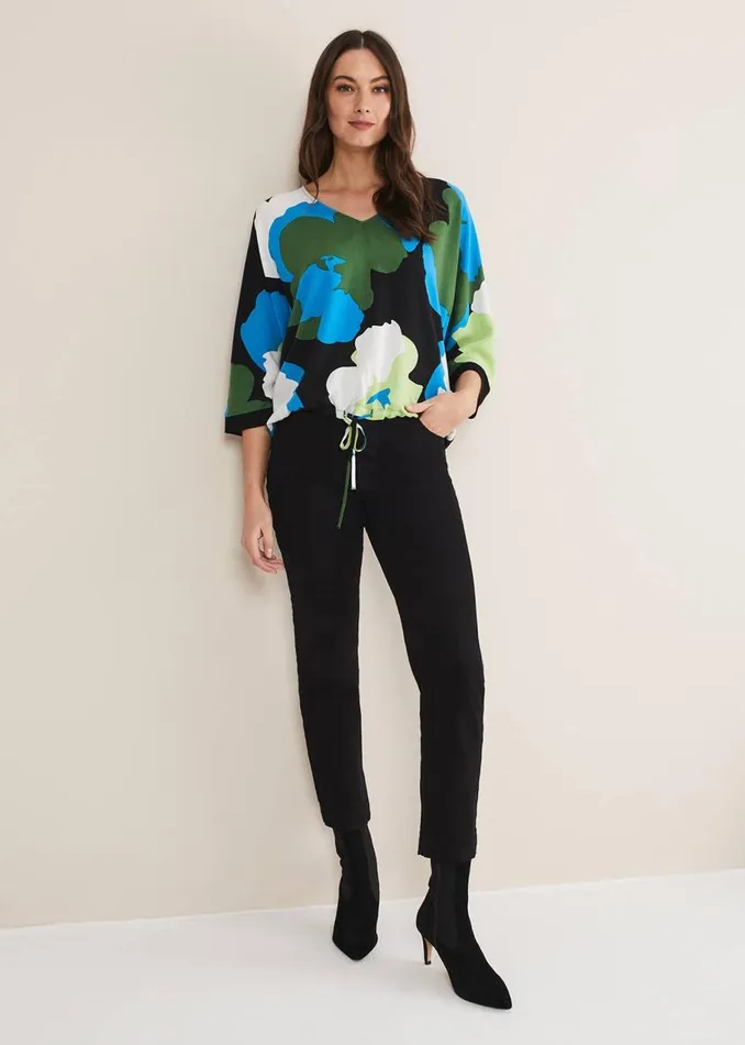 Phase Eight Tops and TShirts Posey Woven Front Top Multicoloured 8211 Women