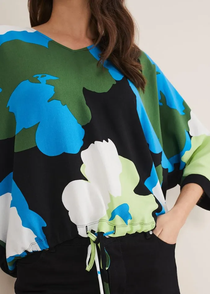Phase Eight Tops and TShirts Posey Woven Front Top Multicoloured 8211 Women