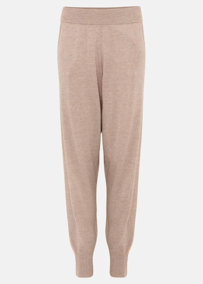 Phase Eight Trousers Alice Knitted CoOrd Joggers Mocha 8211 Women