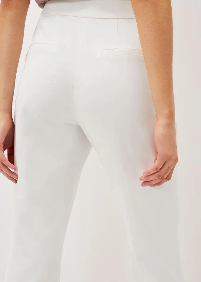Phase Eight Trousers Solange Flared Suit Trousers Ivory 8211 Women