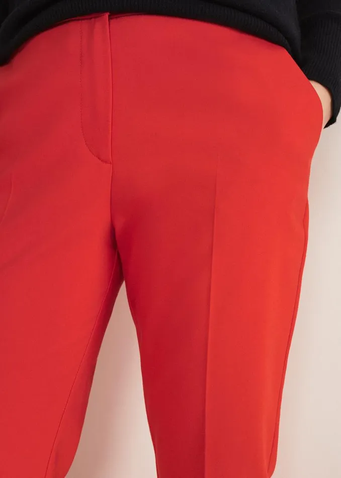 Phase Eight Trousers Ulrica Straight Leg Trousers Red 8211 Women