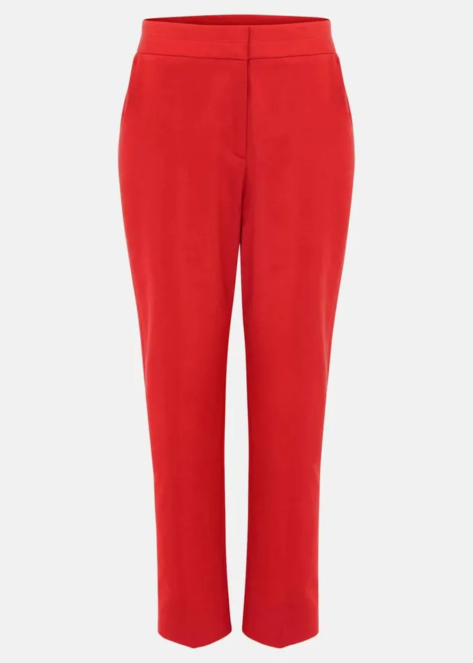 Phase Eight Trousers Ulrica Straight Leg Trousers Red 8211 Women