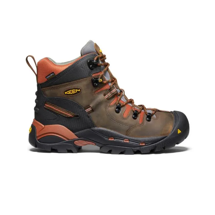 Pittsburgh 6quot Boot Soft Toe Men KEEN Work Boots and Shoes