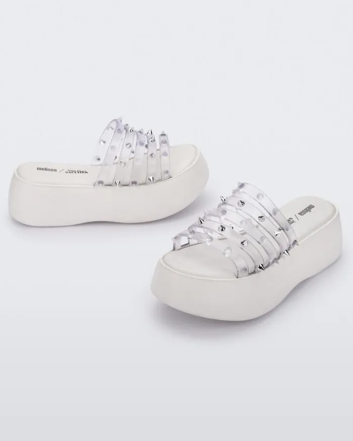 Punk Love Becky Whiteclear Women Melissa Platforms