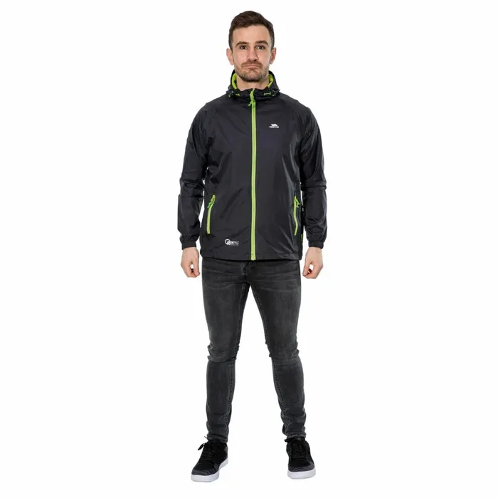 Qikpac Unisex Waterproof Packaway Jacket Black MenWomen Trespass Packaway Jackets Qikpac Unisex Waterproof Packaway Jacket Black MenWomen Trespass Packaway Jackets
