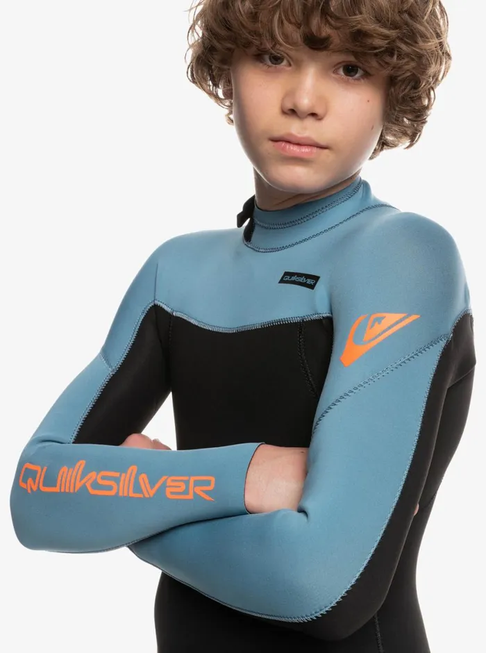 Quiksilver 816 32mm Everyday Sessions Back Zip Wetsuit Blackprovincial Blue Boys Wetsuits Quiksilver 816 32mm Everyday Sessions Back Zip Wetsuit Blackprovincial Blue Boys Wetsuits