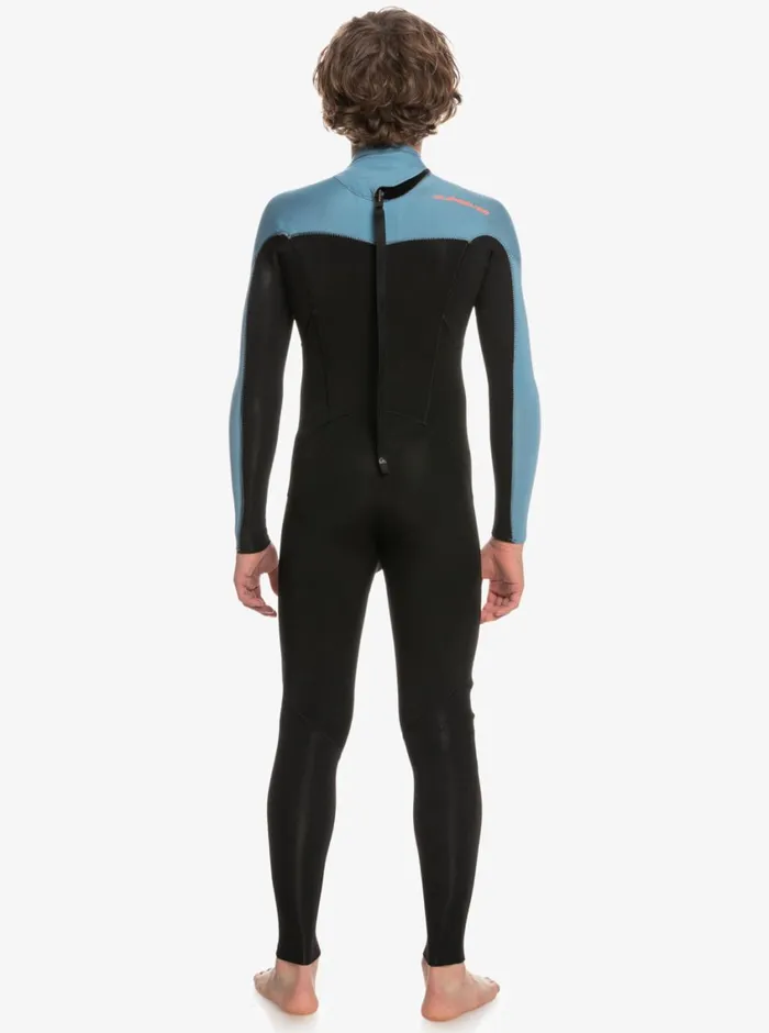Quiksilver 816 32mm Everyday Sessions Back Zip Wetsuit Blackprovincial Blue Boys Wetsuits Quiksilver 816 32mm Everyday Sessions Back Zip Wetsuit Blackprovincial Blue Boys Wetsuits