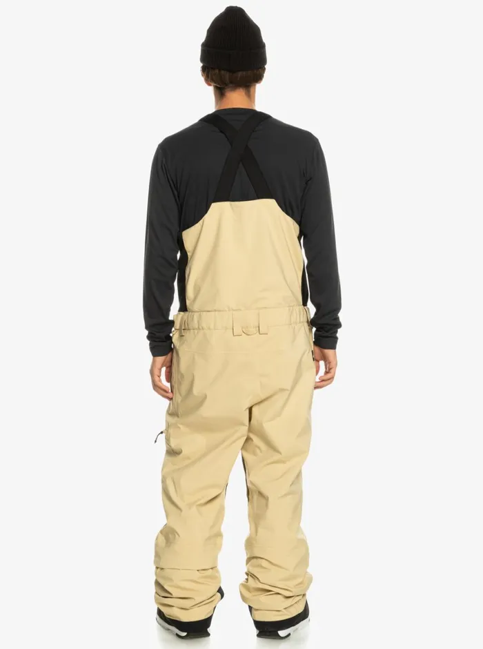 Quiksilver Altostratus Street Shell 2L GORETEX Snow Bib Pants Pale Khaki Mens Snow Pants Quiksilver Altostratus Street Shell 2L GORETEX Snow Bib Pants Pale Khaki Mens Snow Pants