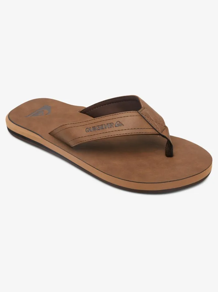 Quiksilver Carving Nubuck 2 Sandals Tansolid Mens Sandals