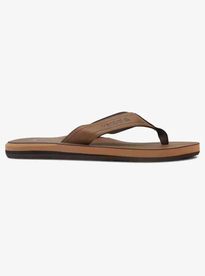 Quiksilver Carving Nubuck 2 Sandals Tansolid Mens Sandals