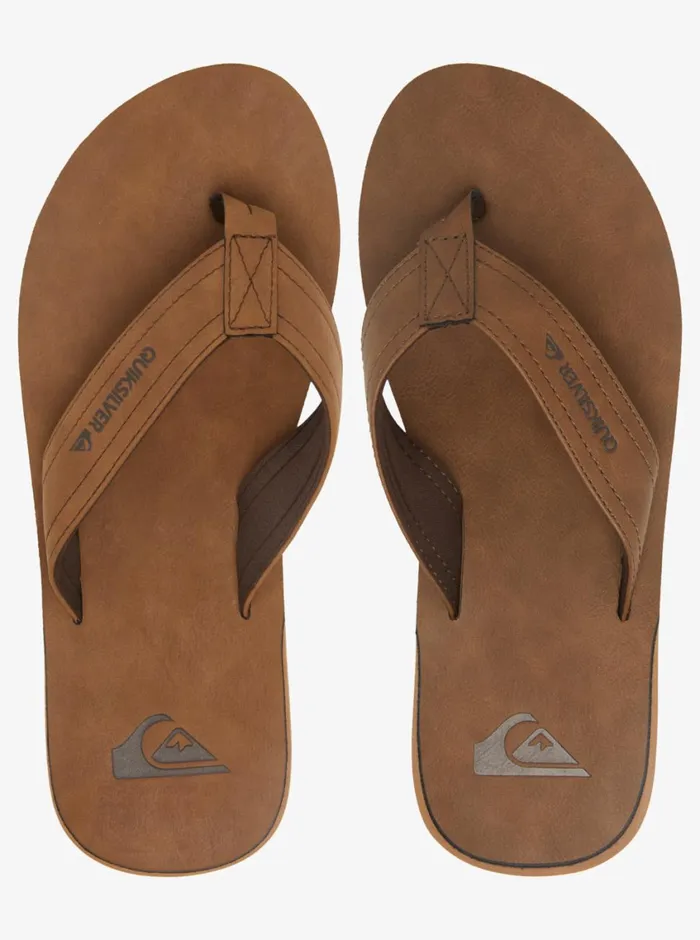 Quiksilver Carving Nubuck 2 Sandals Tansolid Mens Sandals