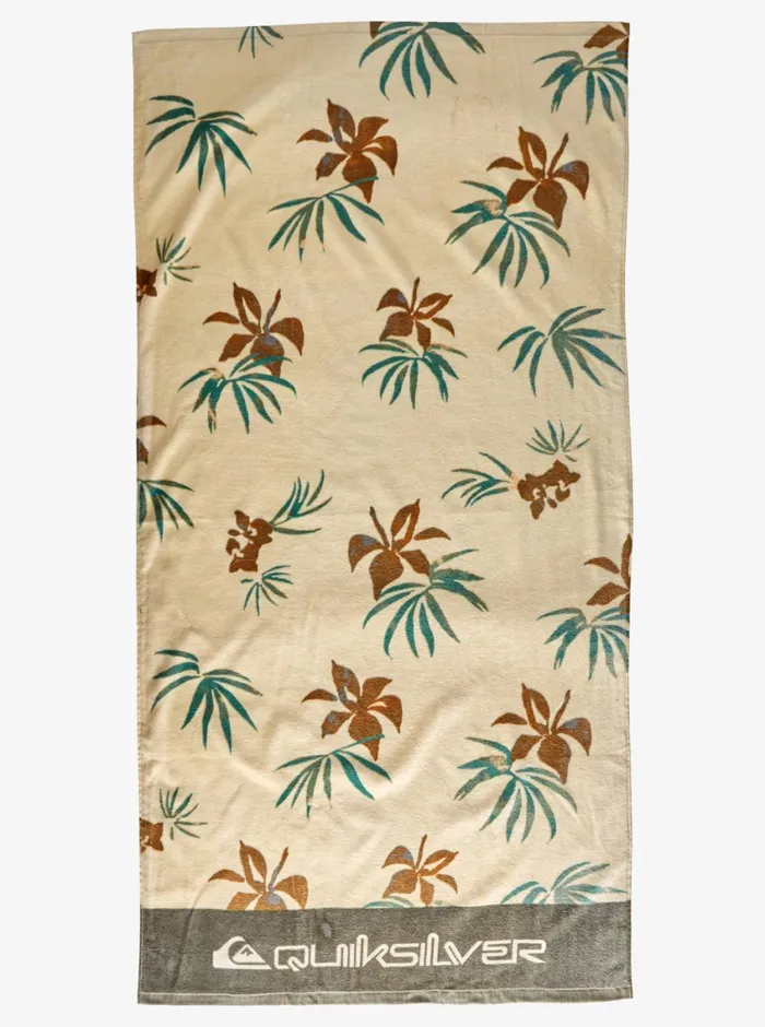 Quiksilver Freshness Beach Towel Plaza Taupe Mens Towels