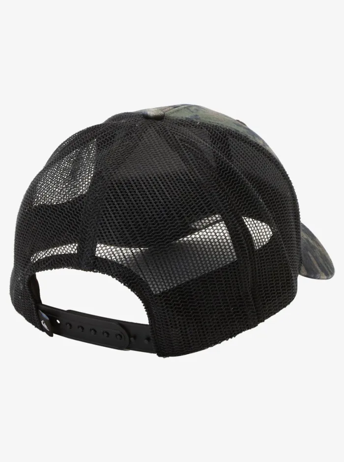 Quiksilver Hawaii Islands Camo Trucker Hat Thyme Mens Hats Quiksilver Hawaii Islands Camo Trucker Hat Thyme Mens Hats