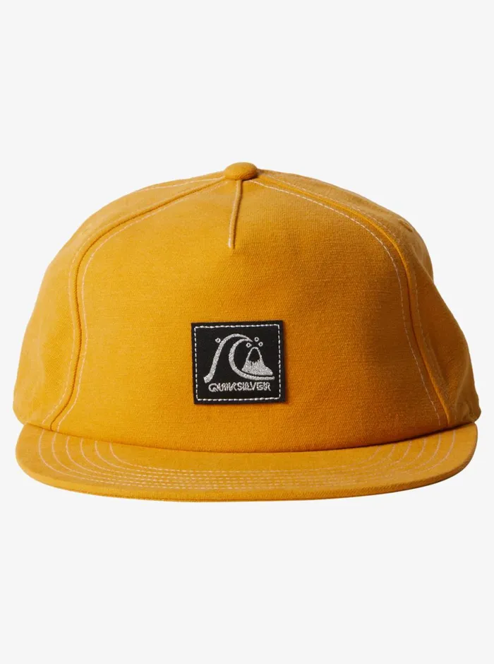 Quiksilver Heritage Cap Snapback Hat Mustard Mens Hats Quiksilver Heritage Cap Snapback Hat Mustard Mens Hats