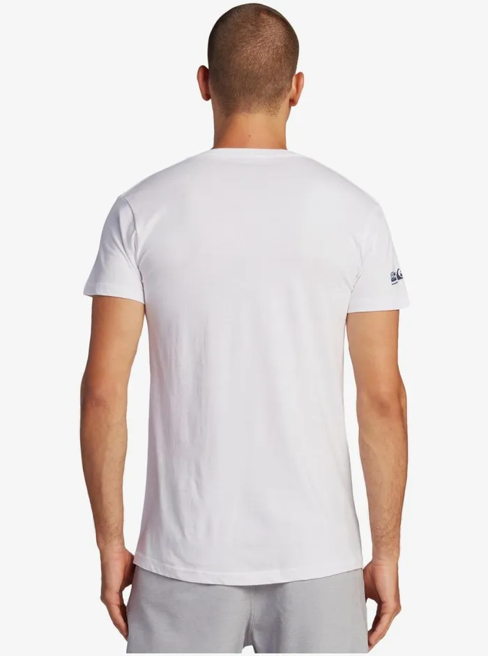 Quiksilver HI Ikaika TShirt White Mens Tees Quiksilver HI Ikaika TShirt White Mens Tees