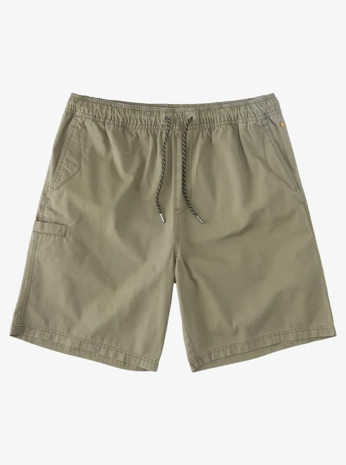 Quiksilver Last Light Elastic Waist 19034 Shorts Dusty Olive MensWaterman Shorts and Amphibians Quiksilver Last Light Elastic Waist 19034 Shorts Dusty Olive MensWaterman Shorts and Amphibians