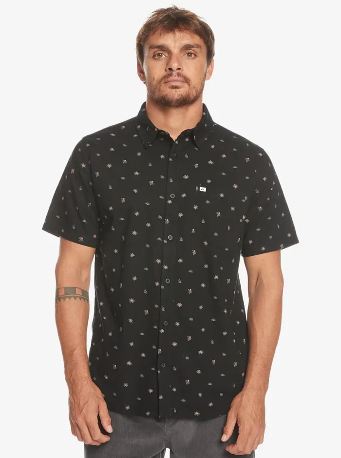 Quiksilver Minimo Short Sleeve Shirt Black Minimo Mens Shirts and Polos Quiksilver Minimo Short Sleeve Shirt Black Minimo Mens Shirts and Polos