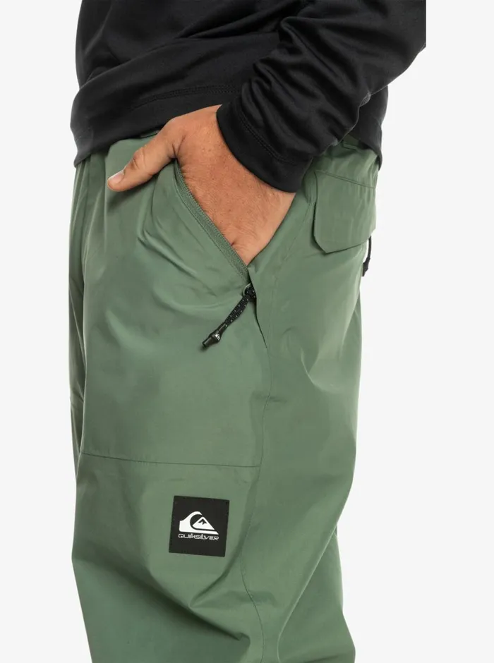Quiksilver Mission Shell Pro GORETEX Snow Pants Laurel Wreath Mens Snow Pants Quiksilver Mission Shell Pro GORETEX Snow Pants Laurel Wreath Mens Snow Pants