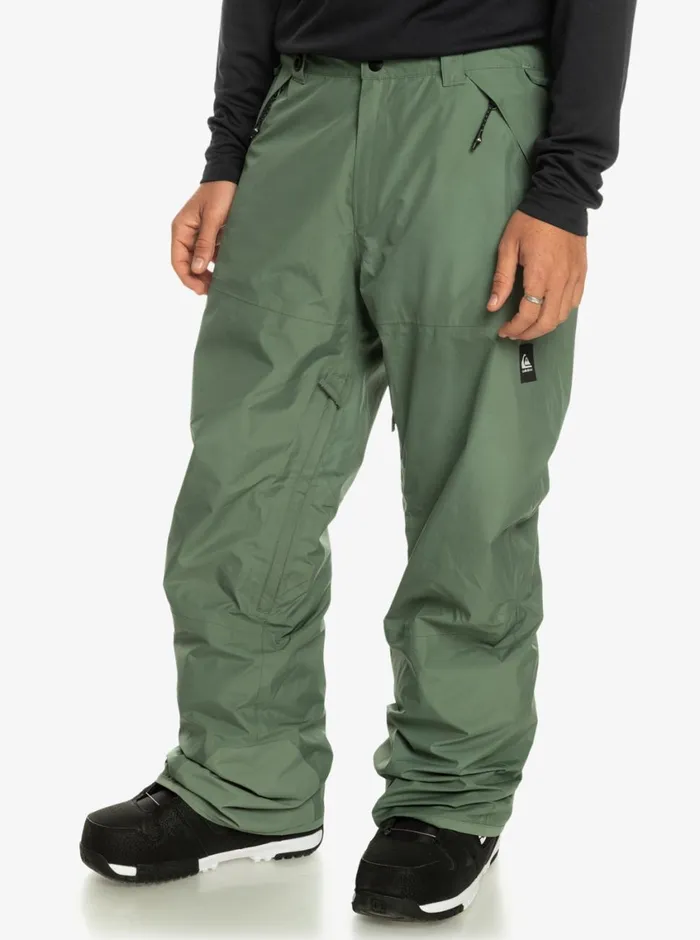 Quiksilver Mission Shell Pro GORETEX Snow Pants Laurel Wreath Mens Snow Pants Quiksilver Mission Shell Pro GORETEX Snow Pants Laurel Wreath Mens Snow Pants