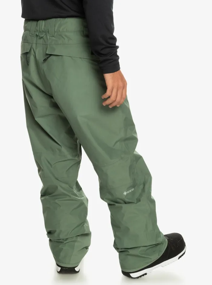Quiksilver Mission Shell Pro GORETEX Snow Pants Laurel Wreath Mens Snow Pants Quiksilver Mission Shell Pro GORETEX Snow Pants Laurel Wreath Mens Snow Pants