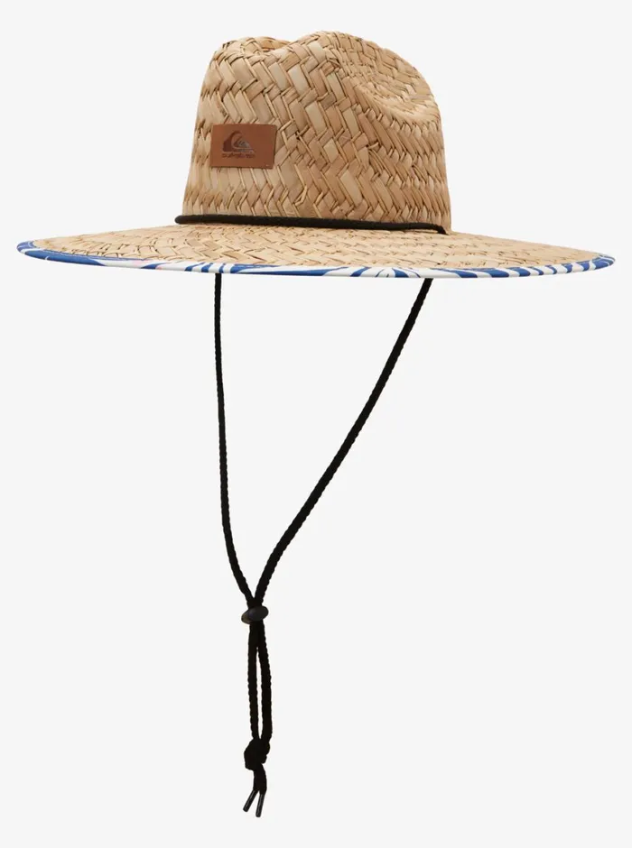 Quiksilver Pierside Print Sun Hat Monaco Blue Mens Hats Quiksilver Pierside Print Sun Hat Monaco Blue Mens Hats