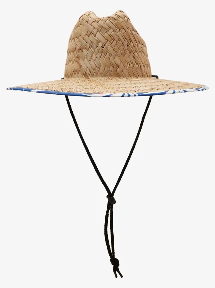 Quiksilver Pierside Print Sun Hat Monaco Blue Mens Hats Quiksilver Pierside Print Sun Hat Monaco Blue Mens Hats