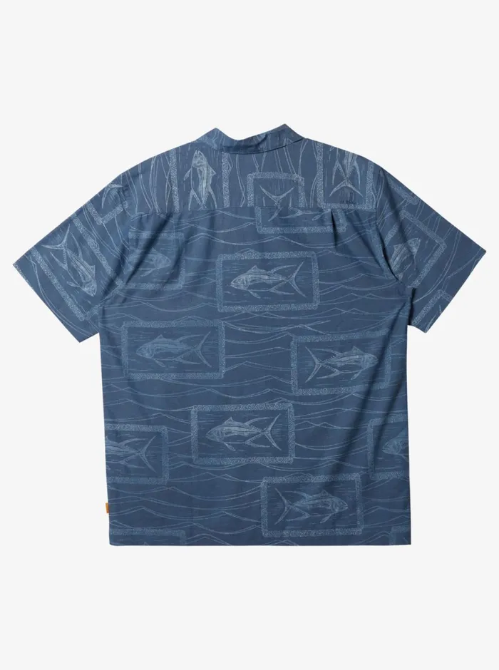Quiksilver Reef Point Woven Shirt Ensign Blue Reef Point Woven MensWaterman Shirts and Polos Quiksilver Reef Point Woven Shirt Ensign Blue Reef Point Woven MensWaterman Shirts and Polos