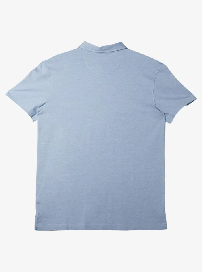 Quiksilver Sunset Cruise Polo Shirt Blue Shadow Mens Shirts and Polos