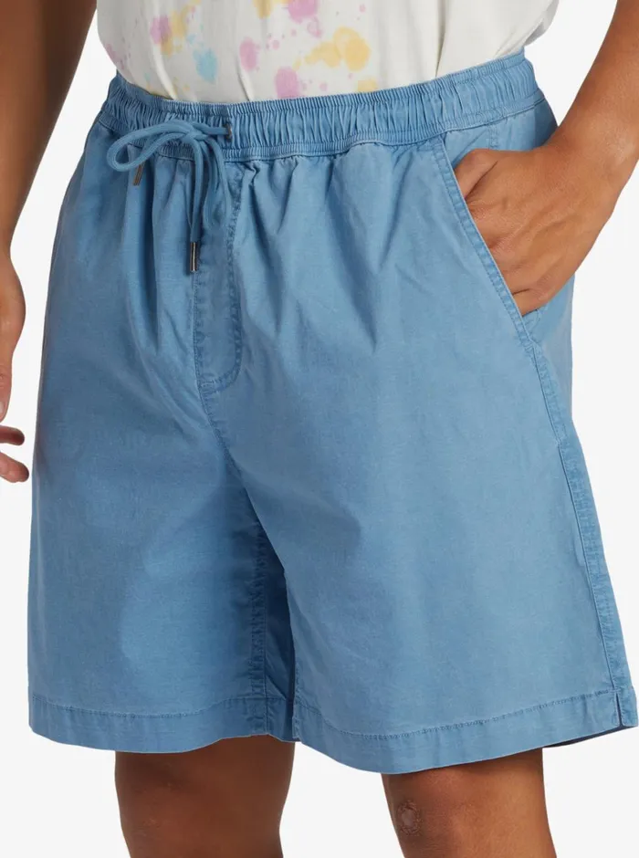 Quiksilver Taxer Shorts Blue Shadow Mens Shorts and Amphibians