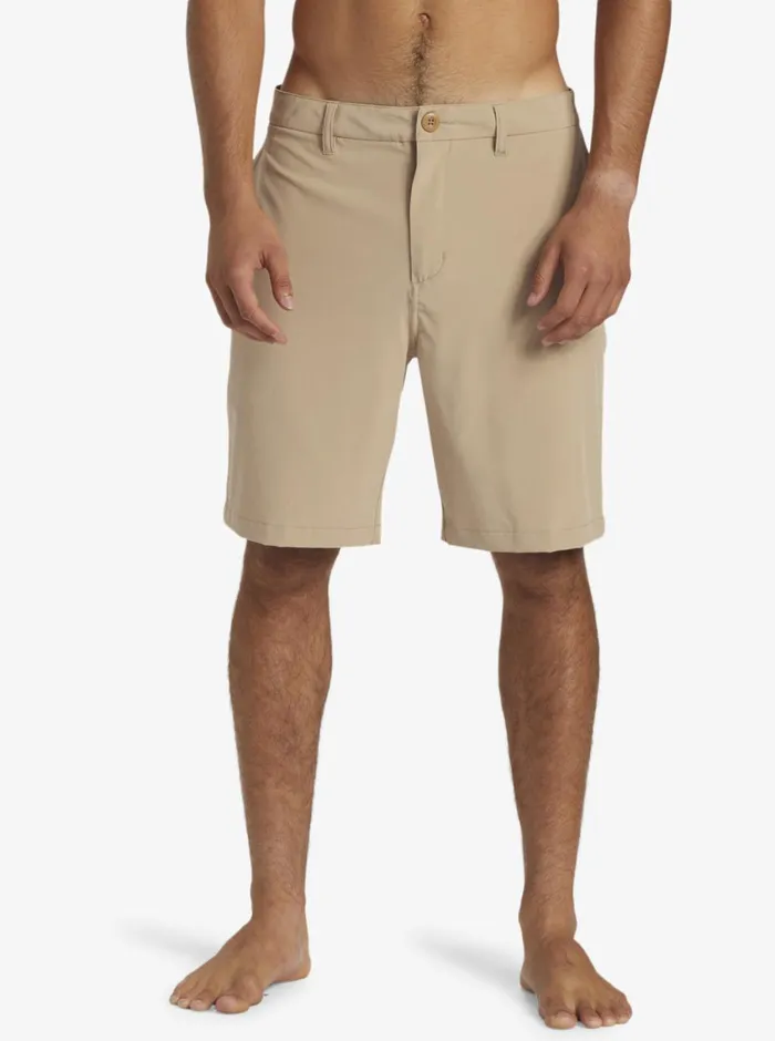 Quiksilver Union Amphibian 20034 Hybrid Shorts Khaki Mens Shorts and Amphibians