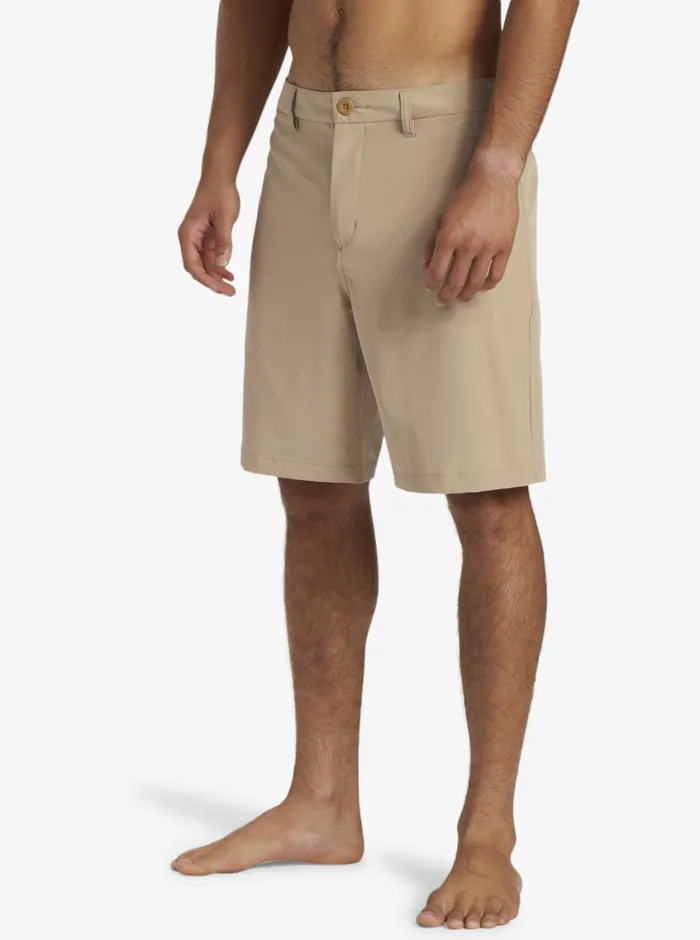 Quiksilver Union Amphibian 20034 Hybrid Shorts Khaki Mens Shorts and Amphibians