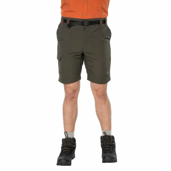 Rathkenny Cargo Shorts Olive Men Trespass Shorts