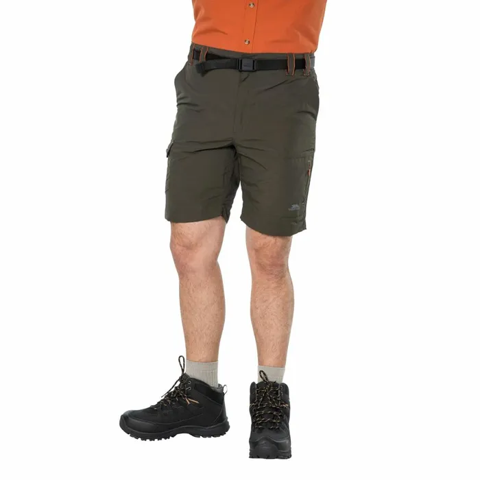 Rathkenny Cargo Shorts Olive Men Trespass Shorts