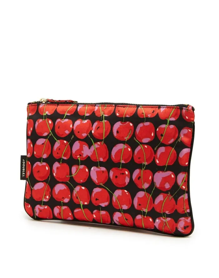 Ready To Wear Bags and Pochettes La Double J Pochette Black Cherries Ready To Wear Bags and Pochettes La Double J Pochette Black Cherries