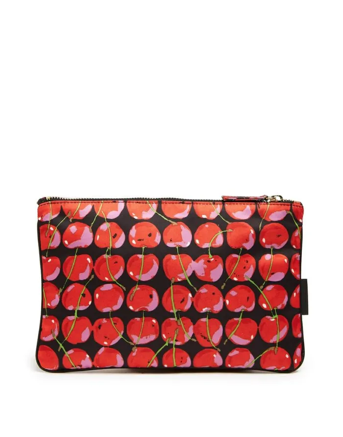 Ready To Wear Bags and Pochettes La Double J Pochette Black Cherries Ready To Wear Bags and Pochettes La Double J Pochette Black Cherries