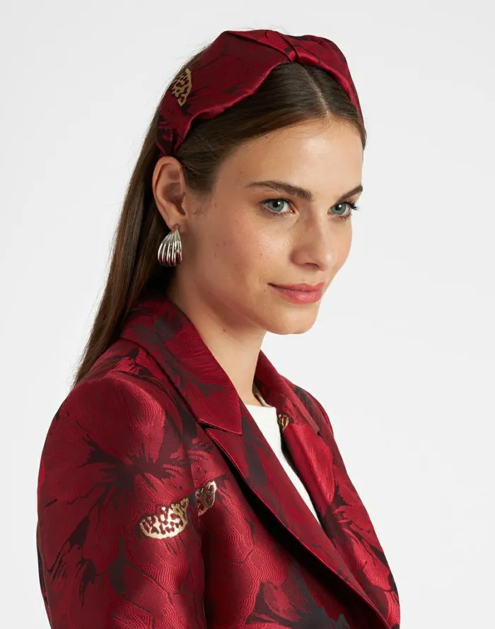 Ready To Wear Hair Accessories La Double J Cerchietto Ruby Red Ready To Wear Hair Accessories La Double J Cerchietto Ruby Red