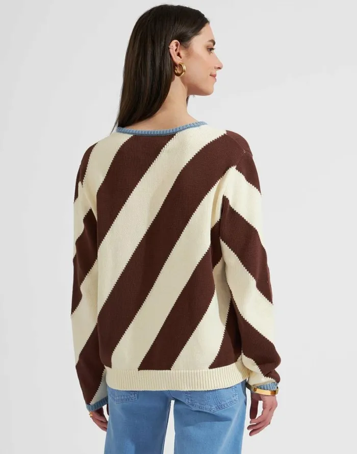Ready To Wear Knitwear La Double J Veneziana Sweater Chocolate Ready To Wear Knitwear La Double J Veneziana Sweater Chocolate