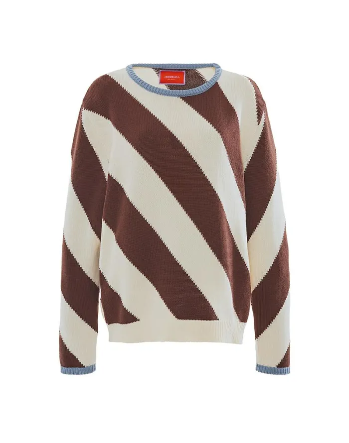 Ready To Wear Knitwear La Double J Veneziana Sweater Chocolate Ready To Wear Knitwear La Double J Veneziana Sweater Chocolate