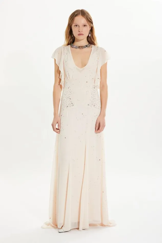 Readytowear Long Dresses Sonia Rykiel Chiffon Maxi Dress