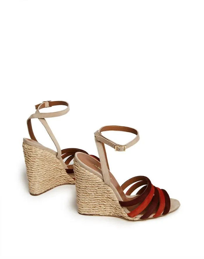 Ready To Wear Shoes La Double J Tones Wedge Paglia Multicolor Ecru039 Ready To Wear Shoes La Double J Tones Wedge Paglia Multicolor Ecru039