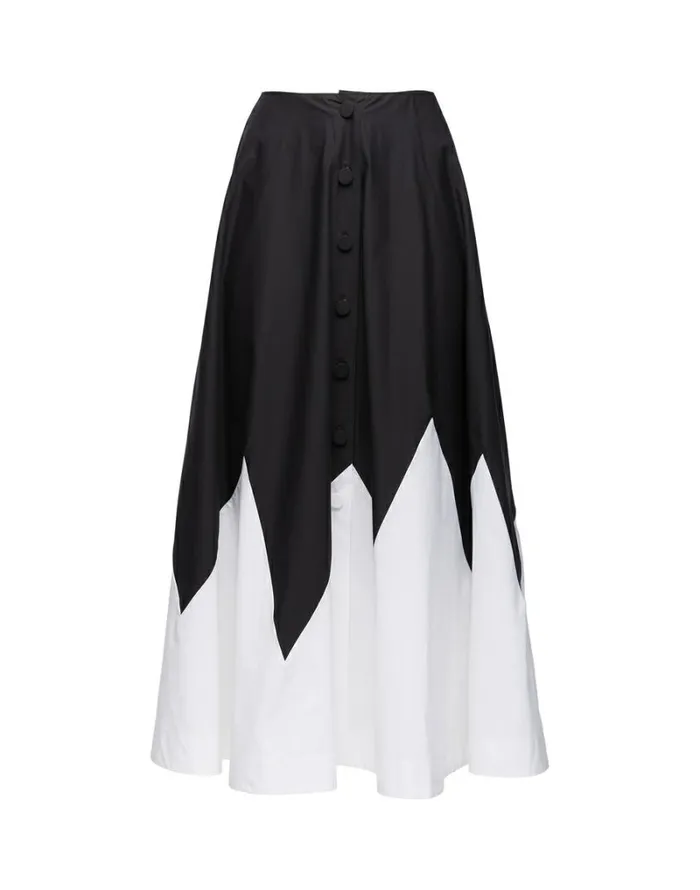 Ready To Wear Skirts La Double J Holiday Skirt Intarsio Color Block Bw Ready To Wear Skirts La Double J Holiday Skirt Intarsio Color Block Bw