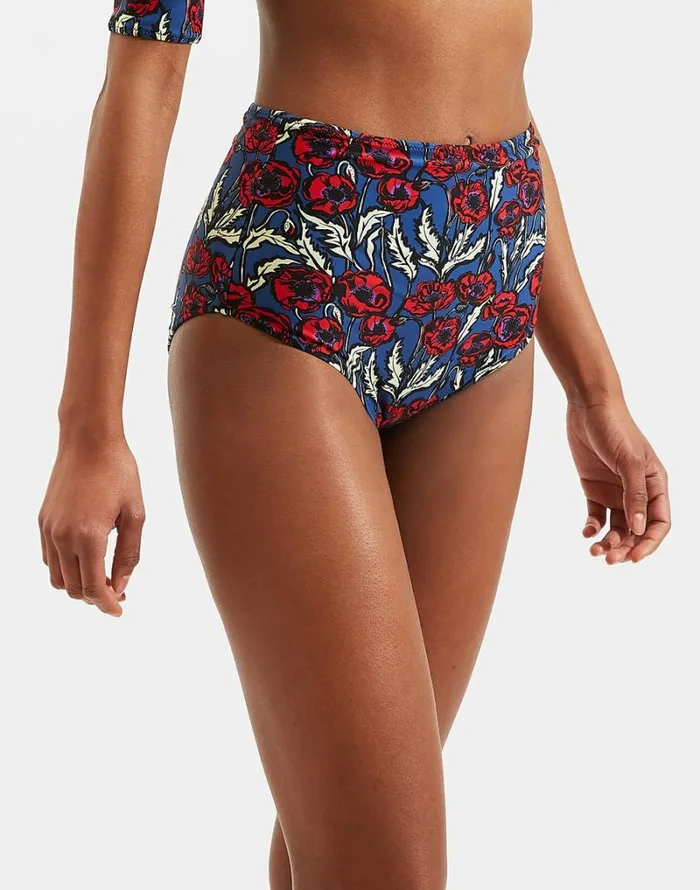 Ready To Wear Swimwear La Double J Surf Brief Blooms